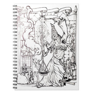 Colour It! The Wizard Notebook
