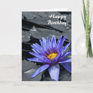 Colour key Happy Birthday Card