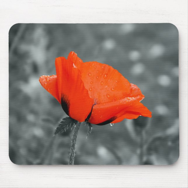 Colour key poppy mousepad (Front)