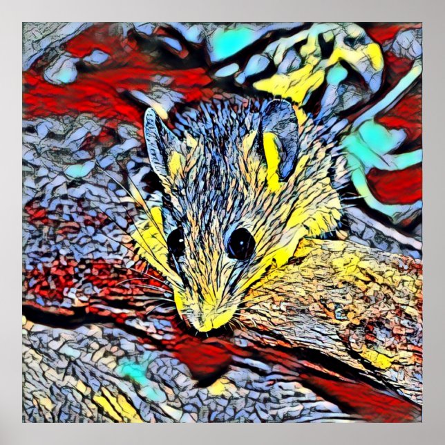 colour kick - mouse poster (Front)