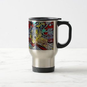 Colour kick - mouse travel mug
