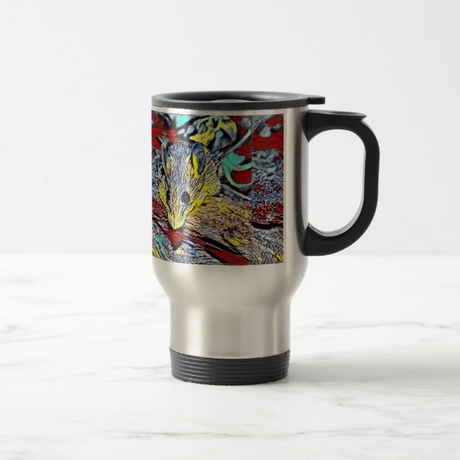 Colour kick - mouse travel mug (Right)