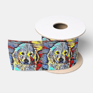 Colour Kick - Puppy Satin Ribbon
