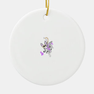 Colour Latest Custom TextLogo Ceramic Ornament