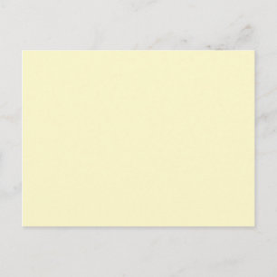 colour lemon chiffon postcard