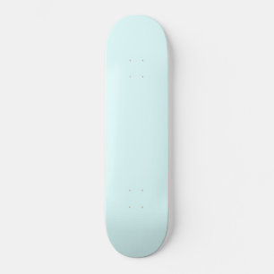 colour light cyan skateboard