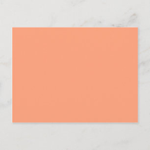 colour light salmon postcard
