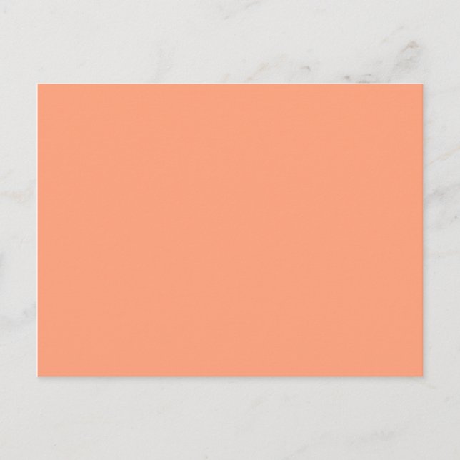 colour light salmon postcard (Front)