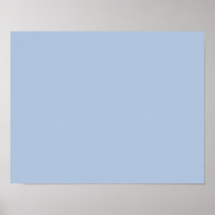 colour light steel blue poster