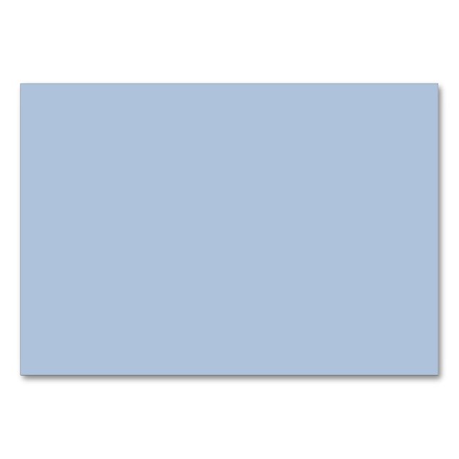 colour light steel blue table number (Front)