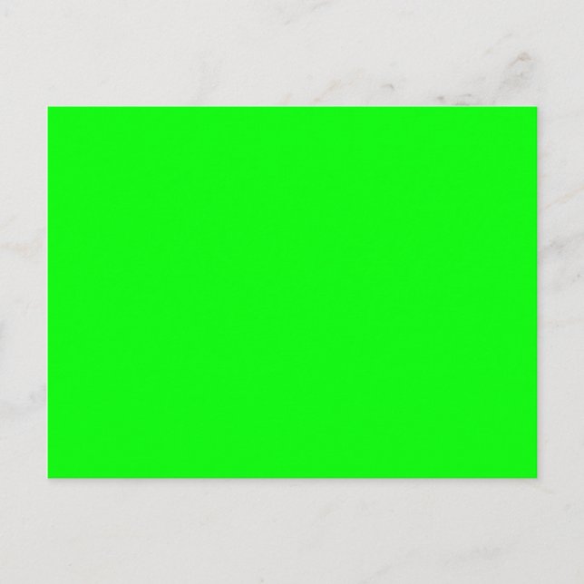 colour lime postcard (Front)