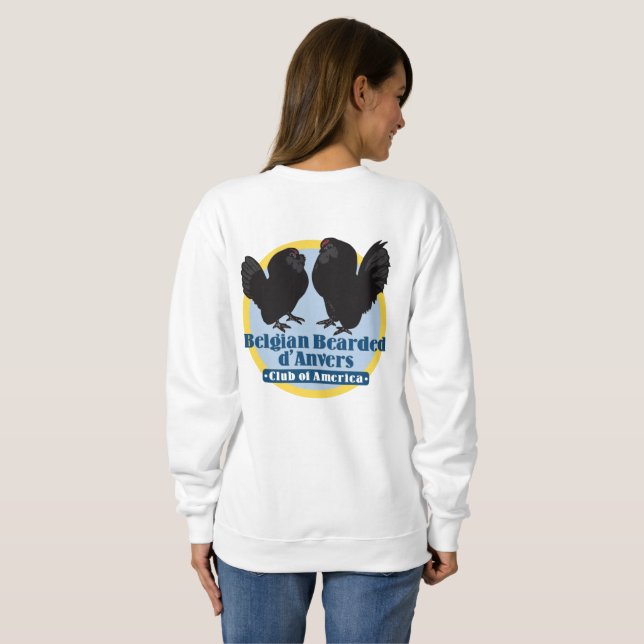 Colour Logo (front & back) Women's Sweatshirt (Back Full)