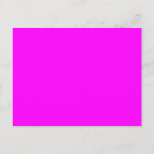 colour magenta postcard