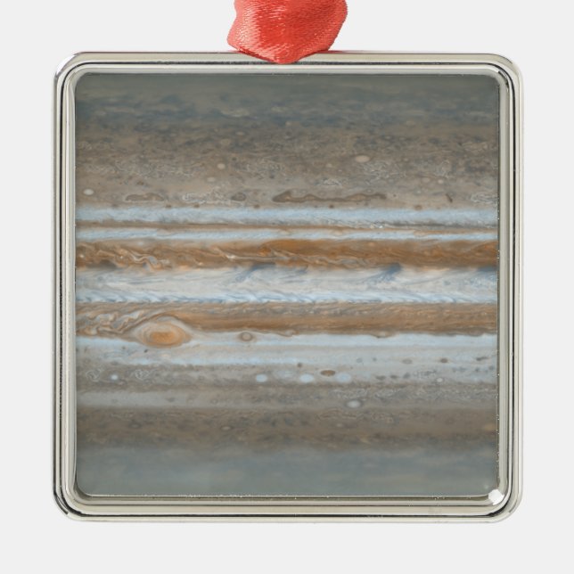 Colour map of Jupiter 2 Metal Tree Decoration (Front)