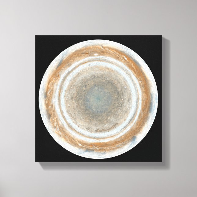 Colour map of Jupiter Canvas Print (Front)