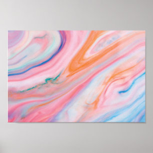 colour marble  Value Poster Paper (Matte)