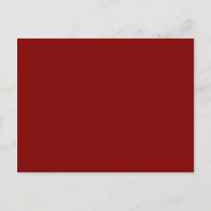colour maroon postcard