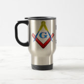 Colour Masonic Travel Mug (Left)