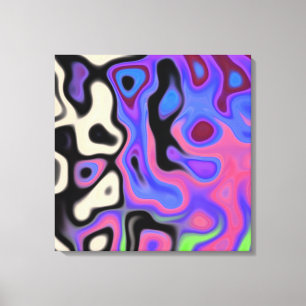Colour match groovy  Abstract 4.4 Canvas Print