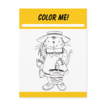 Colour Me Activity Card