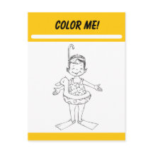 Colour Me Activity Card