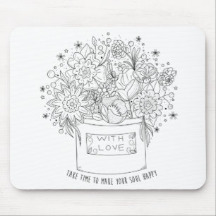 Colour Me beautiful Mouse Mat
