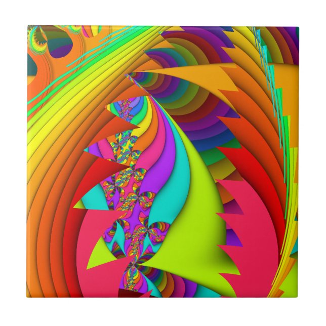 Colour Me Bright Tile #3 (Front)