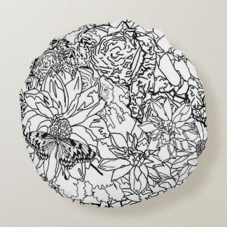 Colour Me Floral Pillow