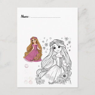 Colour Me Frozen Kids Activity Cards
