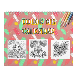 Colour Me   Fun Adult Colouring Calendar