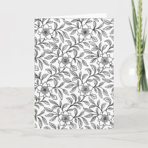Colour Me Greeting Card - Envelopes Included