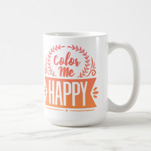 Colour Me Happy Coffee Mug