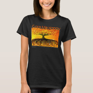 Colour Me Happy Original Art-Roots Run Deep T-shir T-Shirt