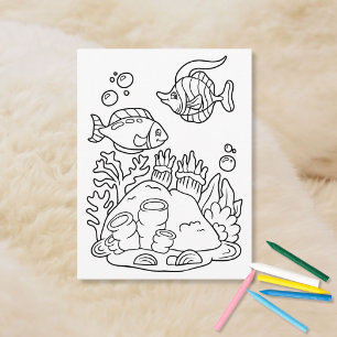 Colour Me Two Fish Kids Activity