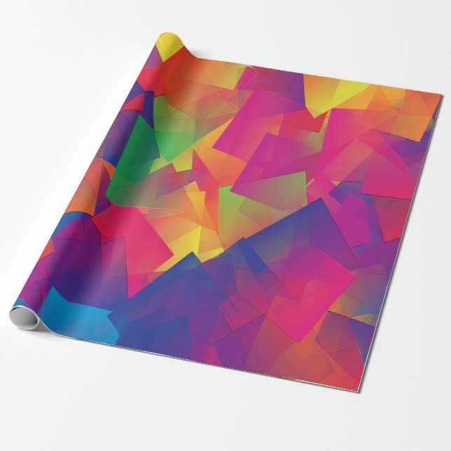 Colour me Wildly.... Wrapping Paper (Unrolled)