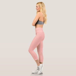 colour melon capri leggings