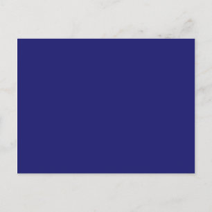 colour midnight blue postcard