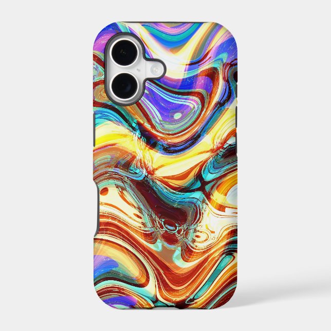 Colour Mix 02 iPhone Case (Back)