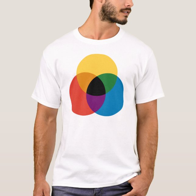 Colour Mixing Circles T-Shirt (Front)