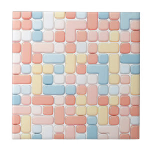 Colour Mosaic Ceramic Tile