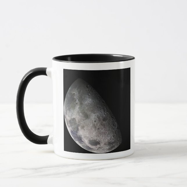 Colour mosaic of the Earth's moon Mug (Left)