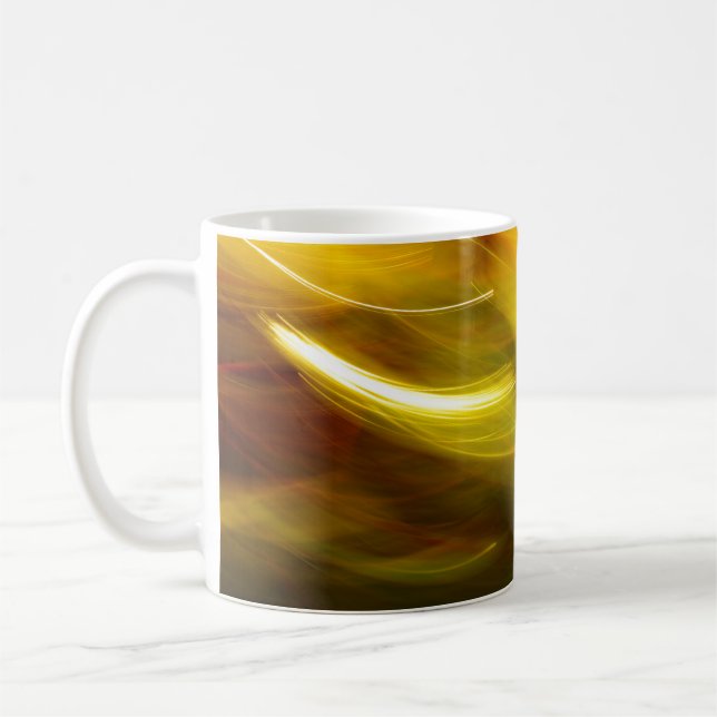 Colour multicolored abstract background,  movement coffee mug (Left)