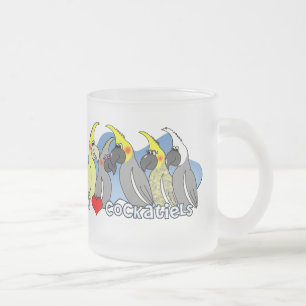 Colour Mutations Cockatiel Frosty Mug