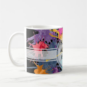 colour my life splashes + your ideas coffee mug