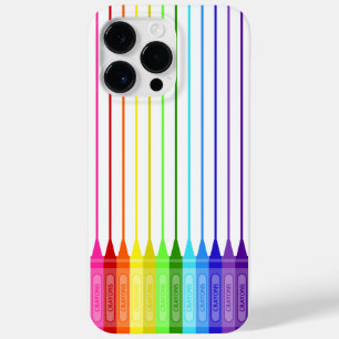 Colour My World Rainbow Crayons Case-Mate iPhone 14 Pro Max Case