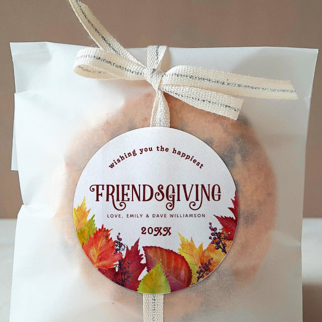 Colour of Autumn | Friendsgiving Sticker (Creator Uploaded)