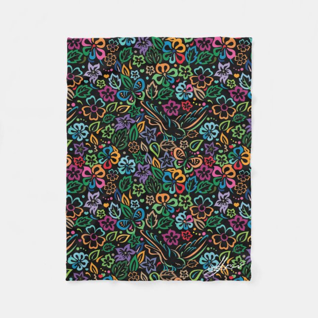 Colour of Life Fleece Blanket (Front)