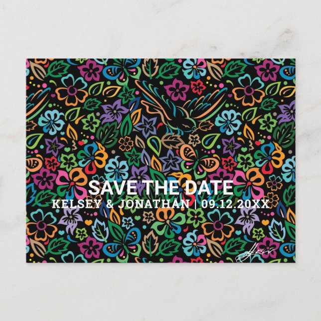 Colour of Life Invitation Postcard (Front)