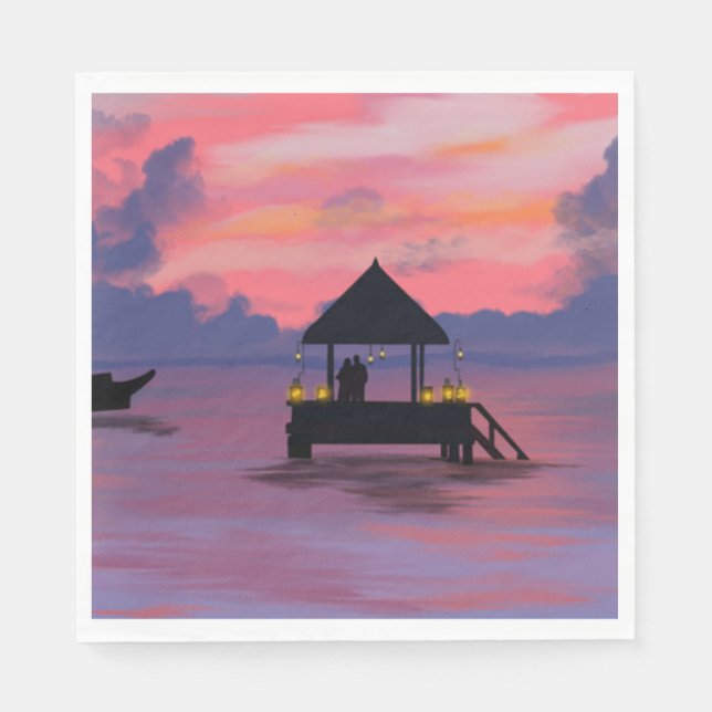 Colour of love napkin (Front)