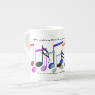 Colour of Music Notes Mugs